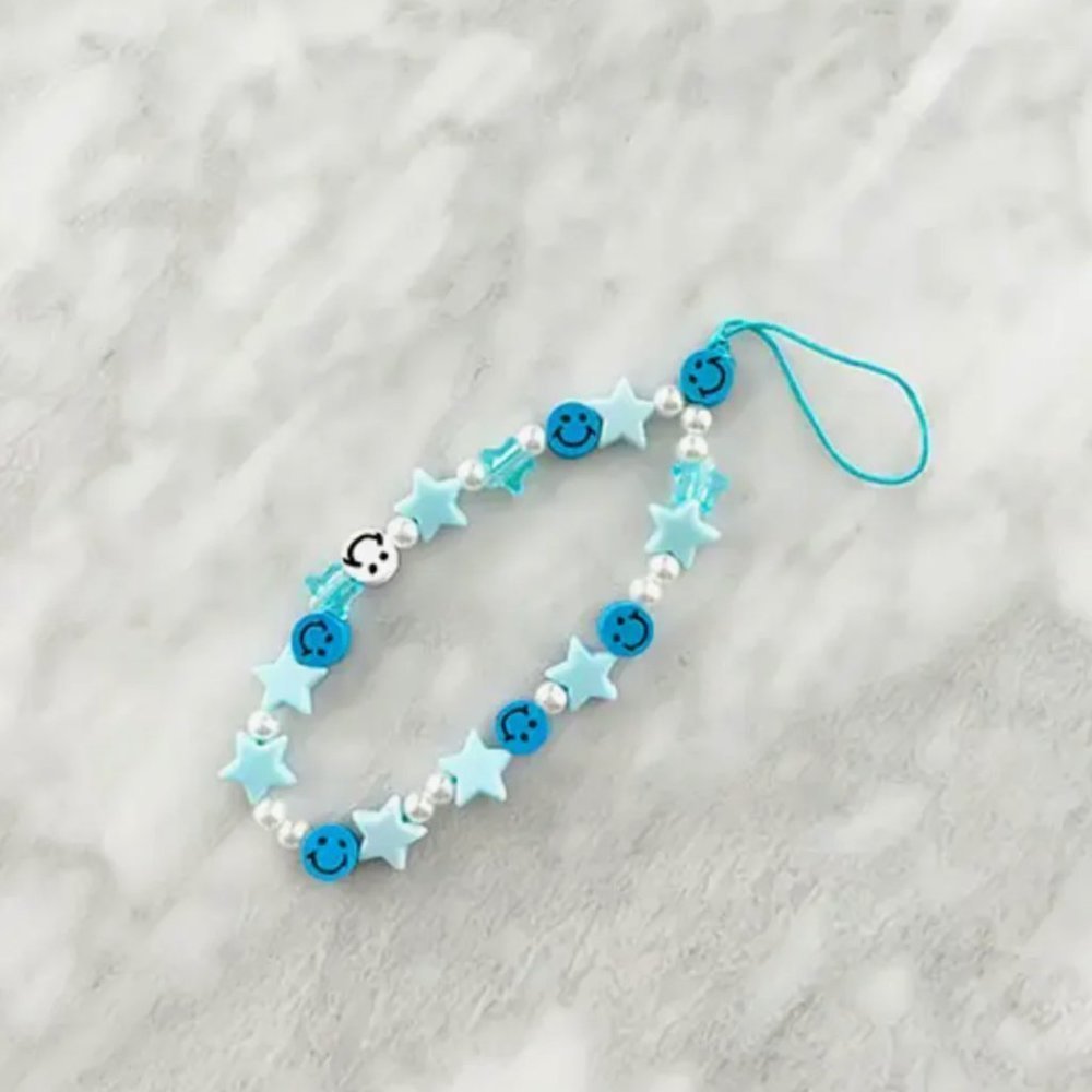BLUE phone charm